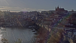 Pražský hrad, Karlův most, Vltava