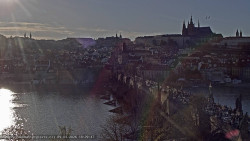 Pražský hrad, Karlův most, Vltava
