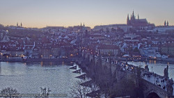 Pražský hrad, Karlův most, Vltava