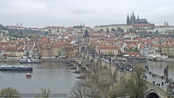 Pražský hrad, Karlův most, Vltava