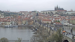 Pražský hrad, Karlův most, Vltava