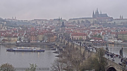 Pražský hrad, Karlův most, Vltava