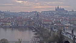 Pražský hrad, Karlův most, Vltava