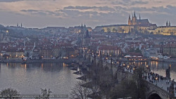 Pražský hrad, Karlův most, Vltava