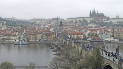 Pražský hrad, Karlův most, Vltava