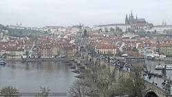 Pražský hrad, Karlův most, Vltava