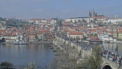 Pražský hrad, Karlův most, Vltava