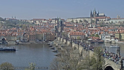 Pražský hrad, Karlův most, Vltava