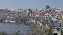 Pražský hrad, Karlův most, Vltava