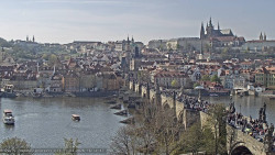 Pražský hrad, Karlův most, Vltava