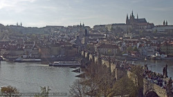 Pražský hrad, Karlův most, Vltava