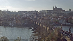Pražský hrad, Karlův most, Vltava