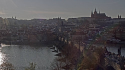 Pražský hrad, Karlův most, Vltava