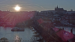 Pražský hrad, Karlův most, Vltava