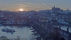 Pražský hrad, Karlův most, Vltava