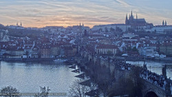 Pražský hrad, Karlův most, Vltava