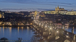 Pražský hrad, Karlův most, Vltava