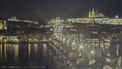 Pražský hrad, Karlův most, Vltava