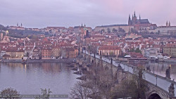 Pražský hrad, Karlův most, Vltava