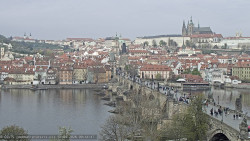 Pražský hrad, Karlův most, Vltava