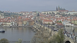 Pražský hrad, Karlův most, Vltava