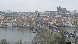 Pražský hrad, Karlův most, Vltava