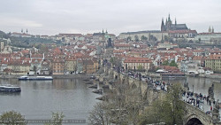 Pražský hrad, Karlův most, Vltava