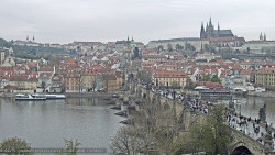Pražský hrad, Karlův most, Vltava