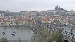 Pražský hrad, Karlův most, Vltava