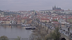 Pražský hrad, Karlův most, Vltava