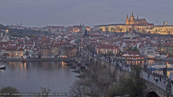 Pražský hrad, Karlův most, Vltava
