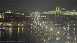 Pražský hrad, Karlův most, Vltava