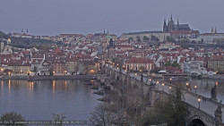 Pražský hrad, Karlův most, Vltava