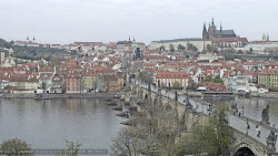 Pražský hrad, Karlův most, Vltava