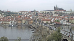 Pražský hrad, Karlův most, Vltava