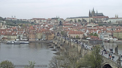 Pražský hrad, Karlův most, Vltava