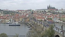 Pražský hrad, Karlův most, Vltava
