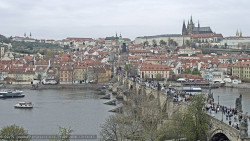 Pražský hrad, Karlův most, Vltava