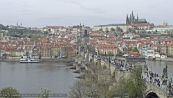Pražský hrad, Karlův most, Vltava