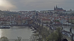 Pražský hrad, Karlův most, Vltava
