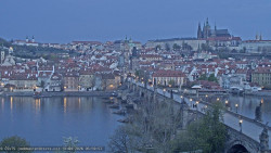 Pražský hrad, Karlův most, Vltava