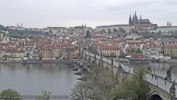 Pražský hrad, Karlův most, Vltava