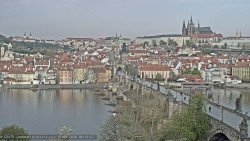 Pražský hrad, Karlův most, Vltava