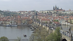 Pražský hrad, Karlův most, Vltava