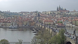Pražský hrad, Karlův most, Vltava