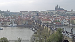 Pražský hrad, Karlův most, Vltava