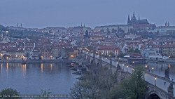 Pražský hrad, Karlův most, Vltava