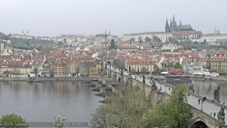 Pražský hrad, Karlův most, Vltava