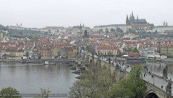 Pražský hrad, Karlův most, Vltava