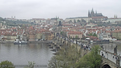Pražský hrad, Karlův most, Vltava